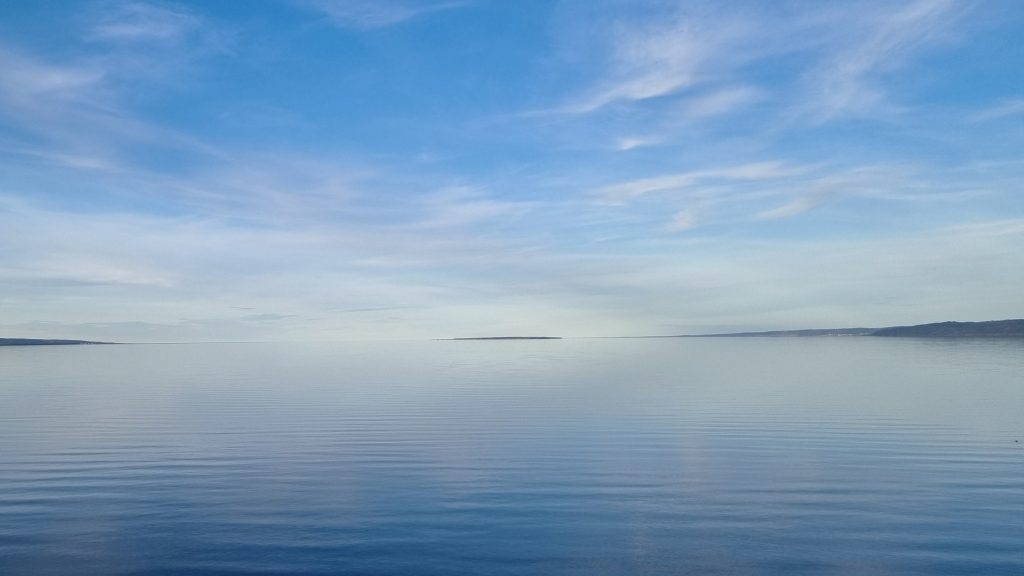 visingsö med sjön vättern